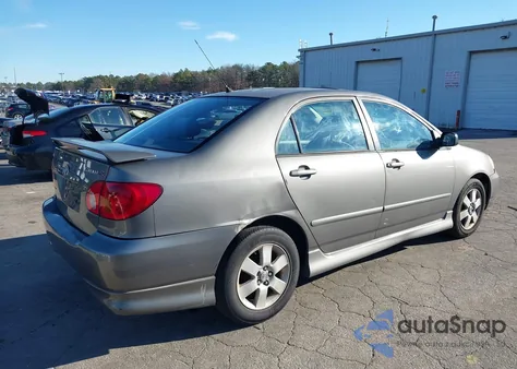 2003 Toyota Corolla S z USA, uszkodzony, nr VIN 2T1BR32E03C088888